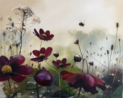 Et mellemværende
120 x 150 cm.
25.200,-

Se det på Dronnimglund kunstcenter i perioden 15 marts til 26 april