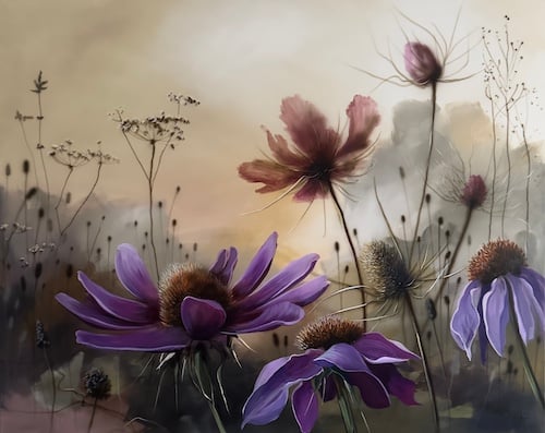 Blød skumringstid
120 x 150 cm.
25.200,-

Se det på Dronnimglund kunstcenter i perioden 15 marts til 26 april