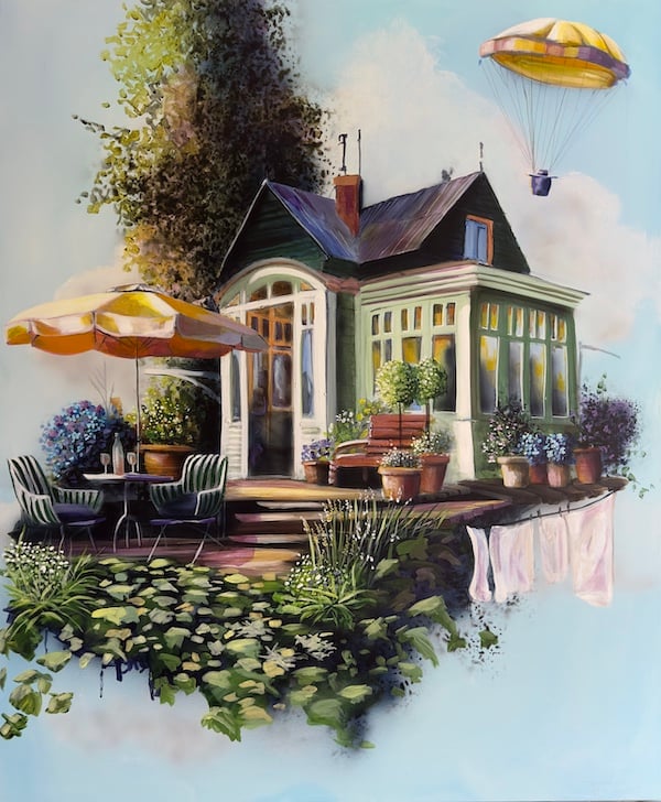 5 minutter i Rosé
120 x 100 cm.
SOLGT