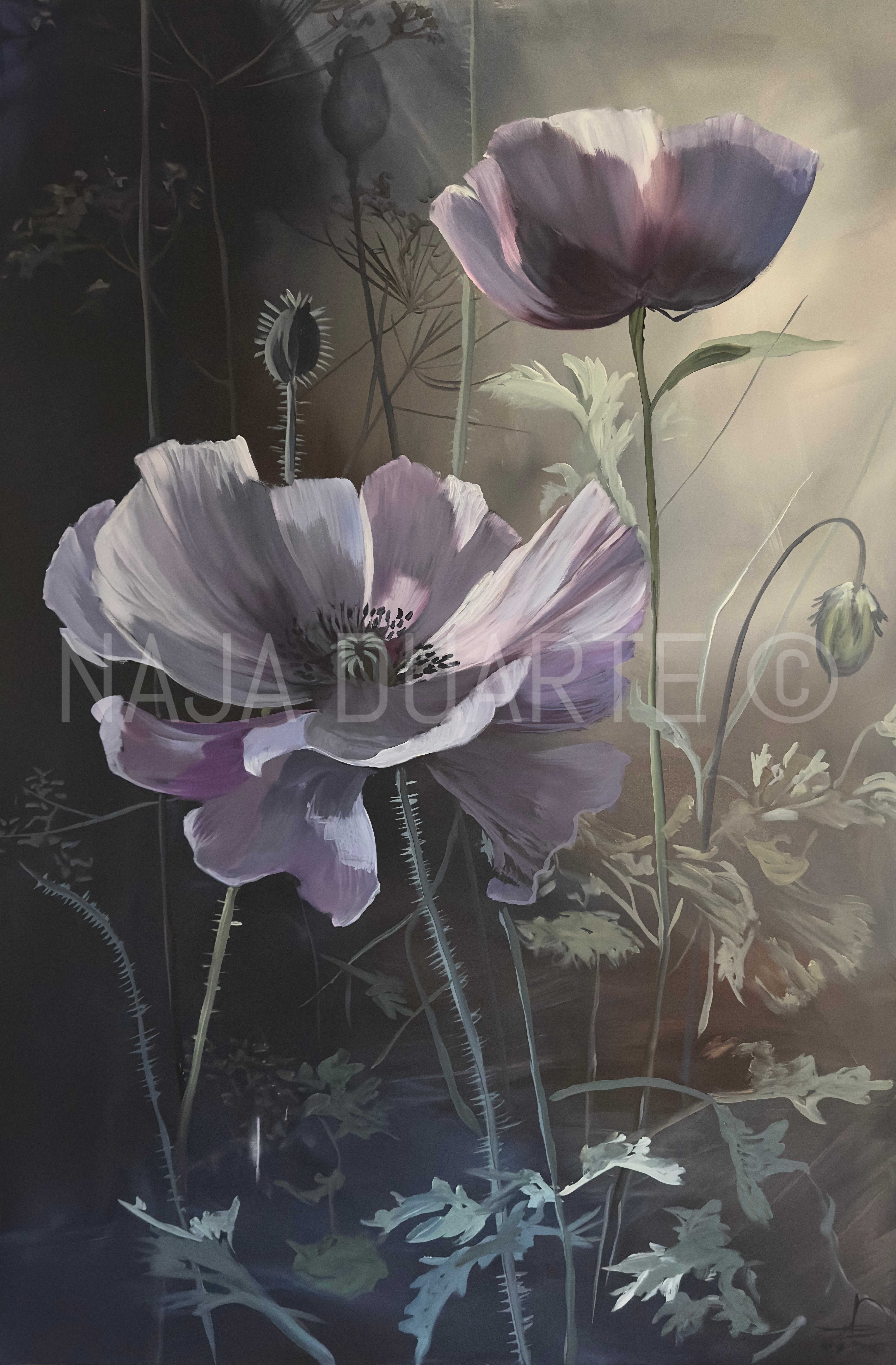 Between day and night
150 x 100 cm.
18.000,-