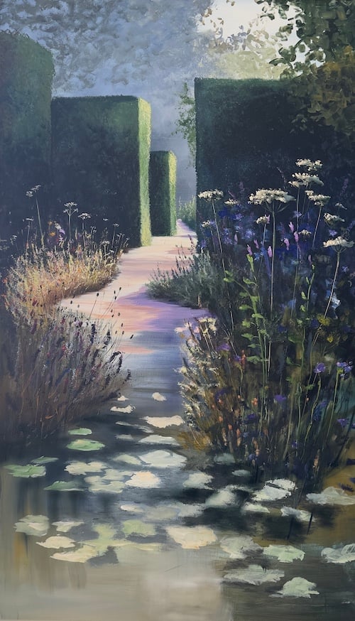 Den grønne passage
170 x 100 cm.
28.000,-

Se det i mit atelier