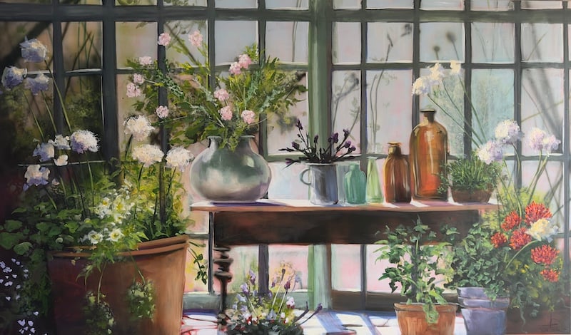 Drivhusdrømme
100 x 170 cm.
SOLGT