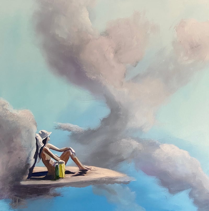 En plet i solen
60 x 60 cm.
5.700,-

Se det hos Galleri Art Expo
