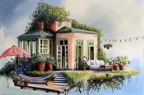 En stille pause
100 x 150 cm.
25.000, -

Se det hos Galleri Art Expo