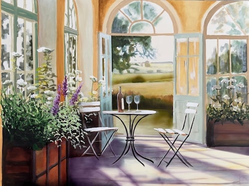 5 minutter i Rosé
90 x 120 cm.
SOLGT