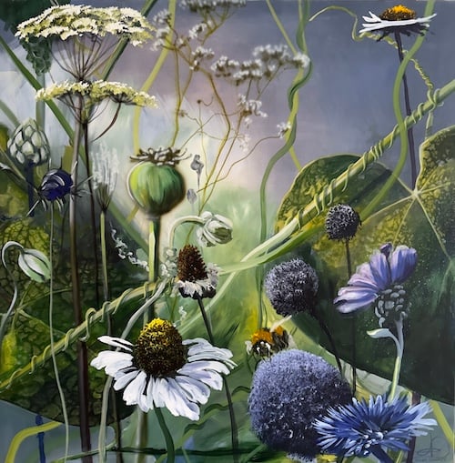 Forbundet
100 x 100 cm.
16.000,-

Se det på Art Hillerød kunstmesse i dagene 13 - 15 marts