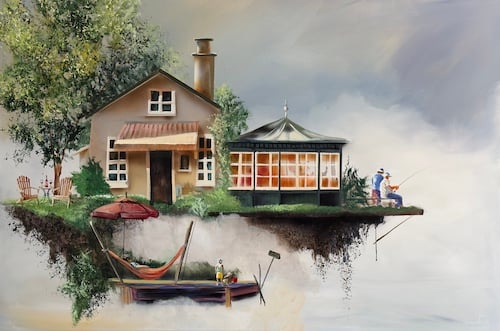Hæng ud
100 x 150 cm.
SOLGT