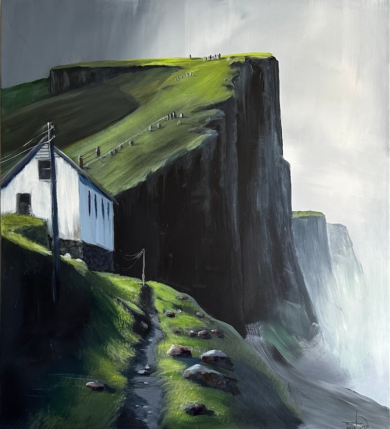 Kun den smalle sti kan nå herop
100 x 90 cm.
10.800,-

Se det hos Naja Duarte
