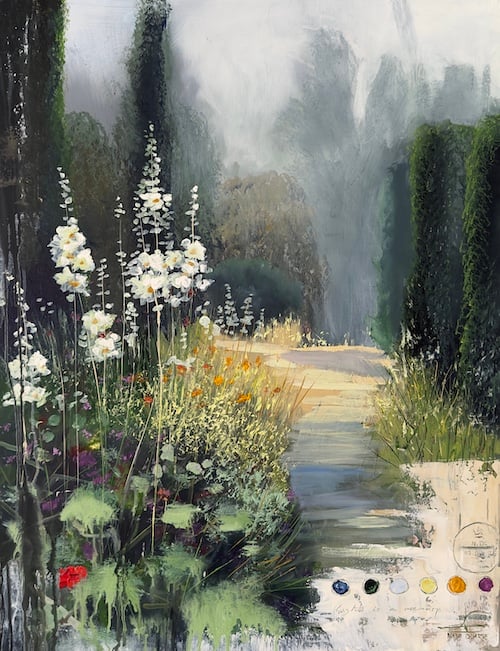 Light is a memory
90 x 70 cm.
10.500,-

Se det i mit atelier