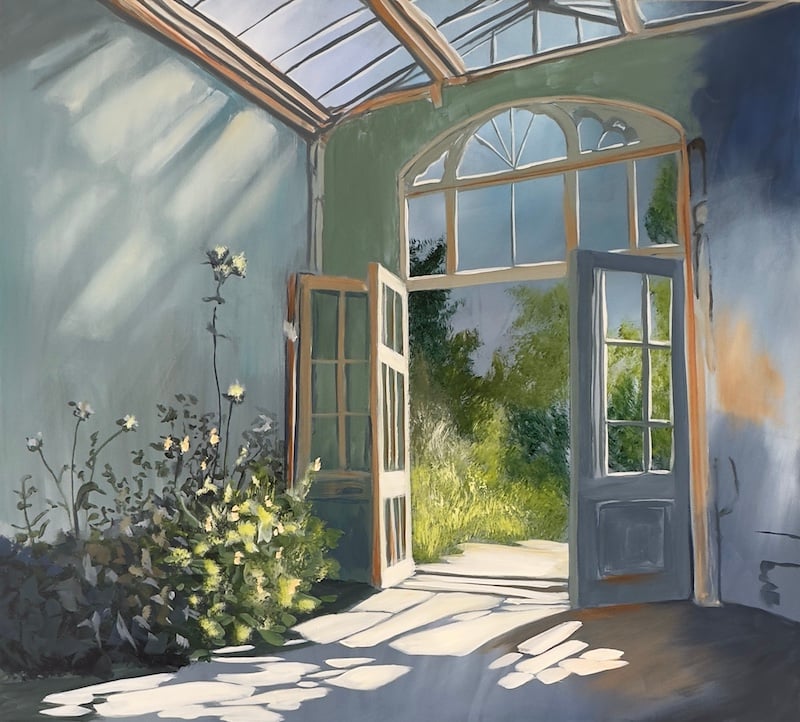 Lyset vælter pludselig ind
90 x 100 cm.
12.000,-

Se det hos Galleri Art Expo
