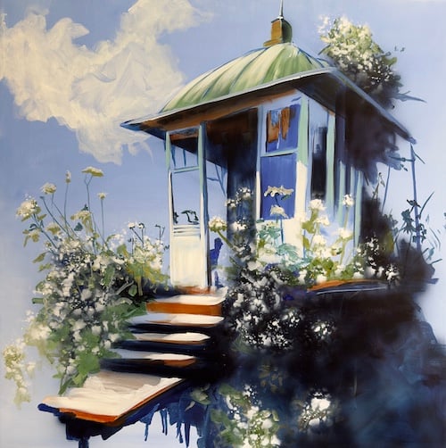 Lysthuset
80x80 cm.
8.700, -
Se det hos Galleri Nina Sampson