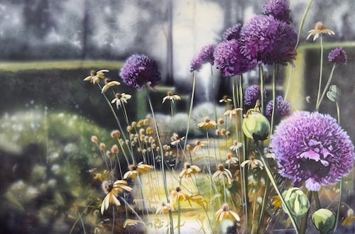 Sfærer af sommer
100 x 150 cm.
25.000,-

Se det i mit atelier
