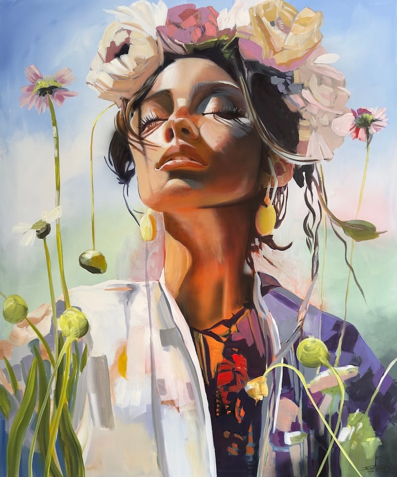 Soaking up the sun
120 x 100 cm.
16.200,-

Se det hos Naja Duarte