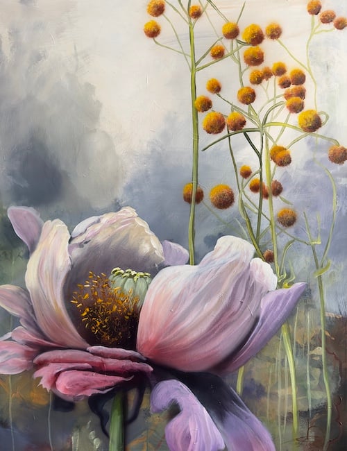 Solens fortrolige
90 x 70 cm.
10.500,-

Se det i mit atelier