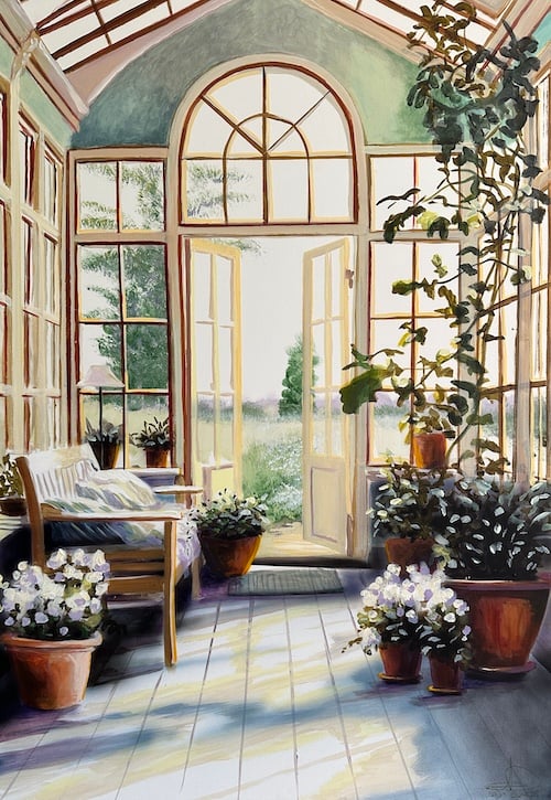 Sommertid
100 x 70 cm.
SOLGT