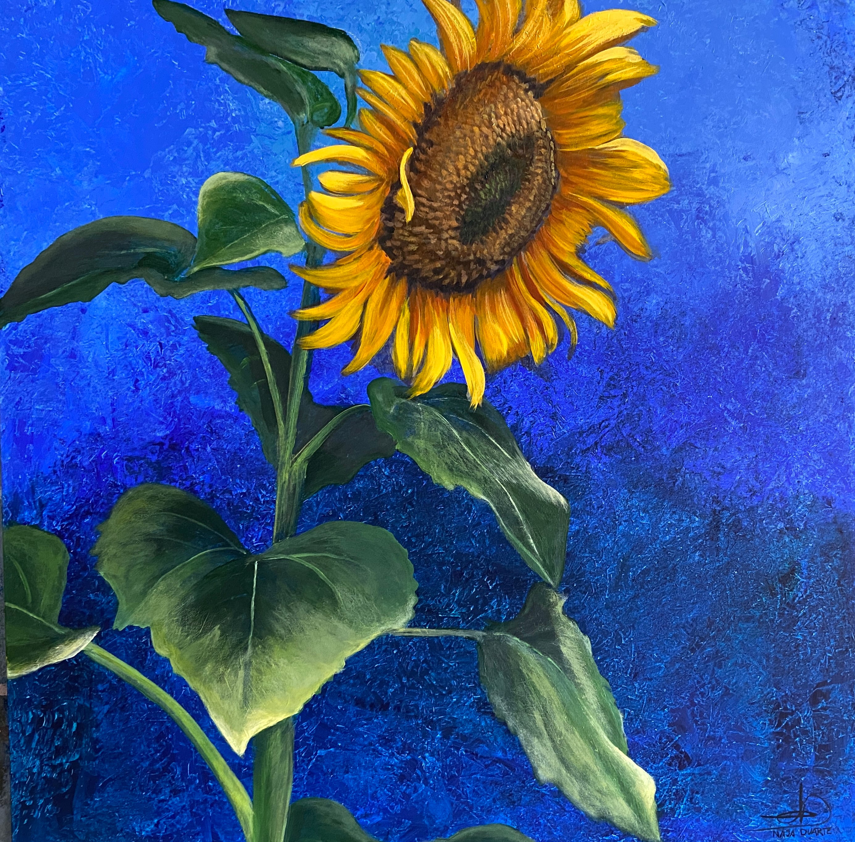 Sunflowerglow
80 x 80 cm.
8.700,-

Se det hos Naja Duarte