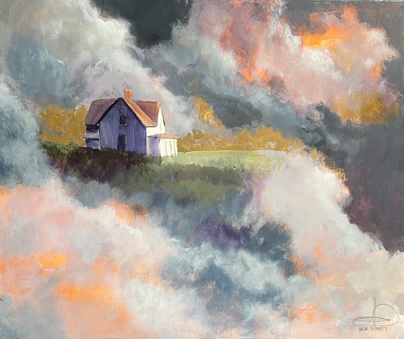 The sky is on fire 1
50 x 60 cm.
6.000,-

Se det hos Naja Duarte