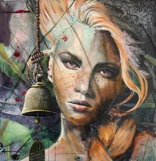 There is a crack in everything, thats how the light gets in 80 x 80 cm
8.700, -
Se det hos Naja Duarte