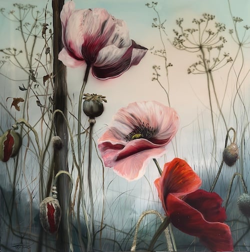 Ved hegnspælen
100 x 100 cm.
14.000, -

Se det hos Galleri Knud Grothe
til og med den 27.02.2026