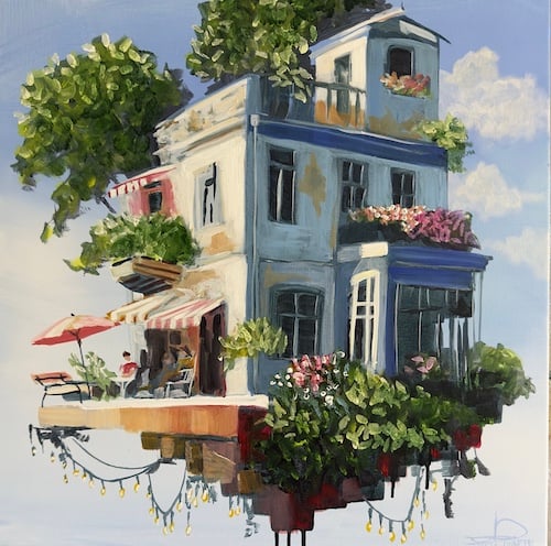 Villa Celeste
50 x 50 cm.
SOLGT